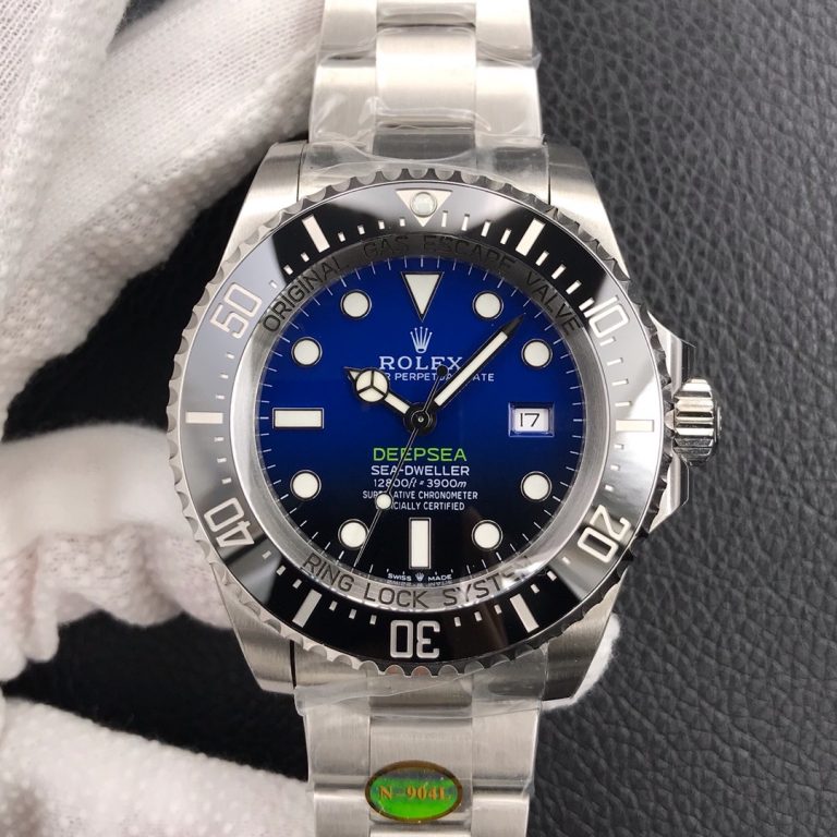 V10 Rolex Sea-Dweller DEEPSEA 116660 D-Blue Made with 904L Stainless Steel Unveiled by Noob(new updated 126660)