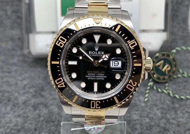 AR Factory Replica Rolex Sea-Dweller 43mm 126603 Two Tone 904L Stainless Steel Asia 2824