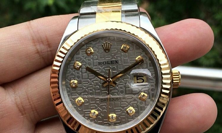 Changrong Factory Replica Rolex Datejust 41mm 18K Real Gold with Swiss ETA 2836-2 Movement